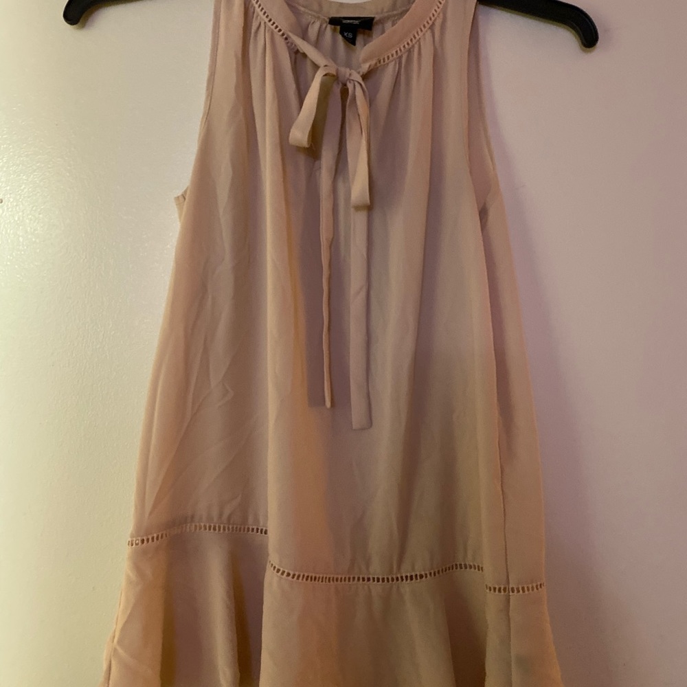 Blush blouse